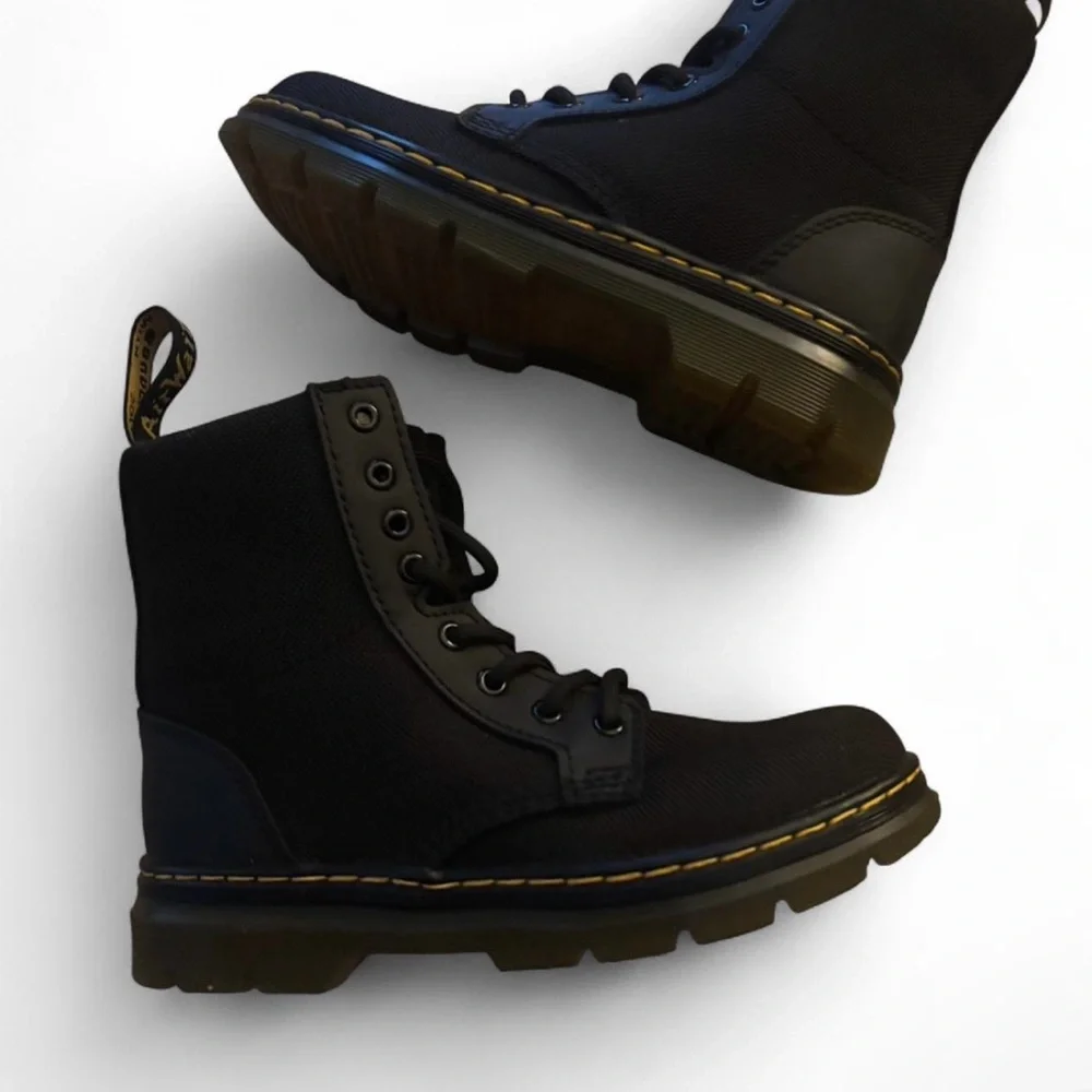 Dr. Martens Black Kids Boots - Picture 5 of 5